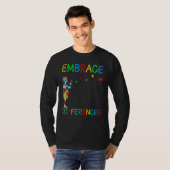 T-shirt Embrasser les différences Puzzle Sensibilisation s (Devant entier)