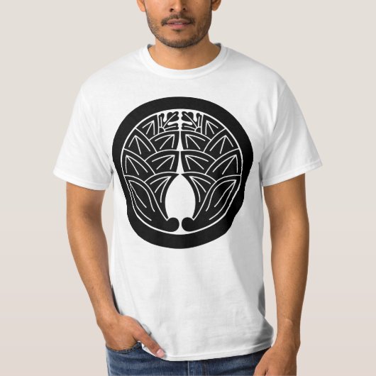 T-shirt Embrasser les géants japonais en cercle (Devant)