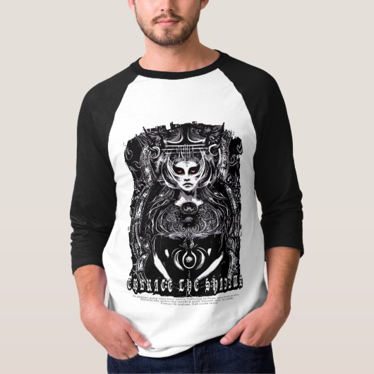 T-shirt Embrasser les ombres (Devant)