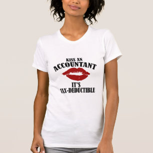 T-shirt embrasser un comptable
