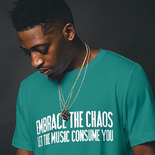 T-shirt Embrassez Chaos Music Tee - Festival Vibes