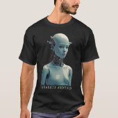 T-shirt Embrassez l'avenir - Android paranoïaque de Radioh (Devant)