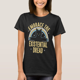 T-shirt Embrassez Le Chat De Feu Existentiel