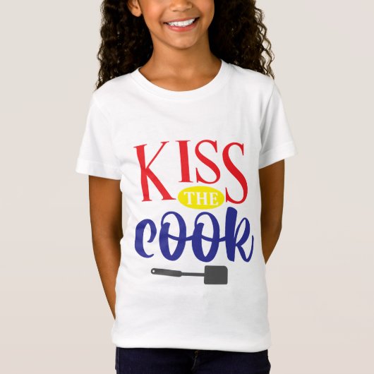 T-Shirt Embrassez le cuisinier (Devant)