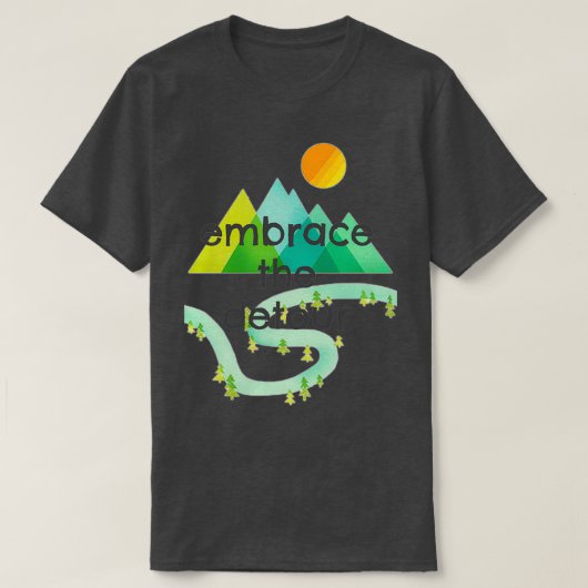T-shirt Embrassez Le Détour (Design devant)