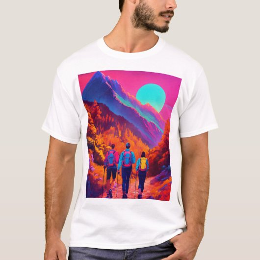 T-shirt "Embrassez le voyage" (Devant)