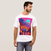T-shirt "Embrassez le voyage" (Devant entier)