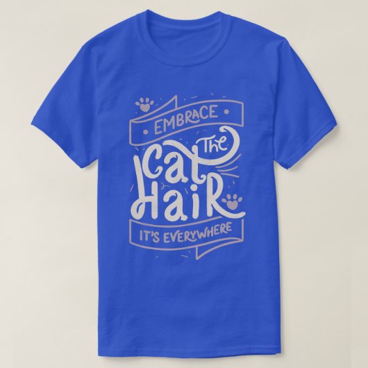 T-shirt Embrassez les cheveux de chat partout II par Tobe  (Design devant)