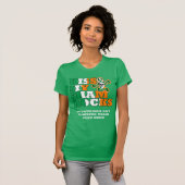 T-shirt Embrassez mes shamrocks (Devant entier)