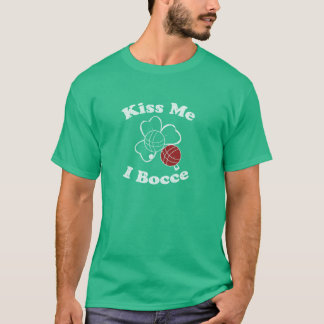 T-shirt Embrassez-moi, I Bocce T
