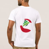 T-shirt Embrassez-moi Im du Liban (Dos)