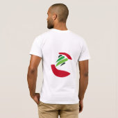T-shirt Embrassez-moi Im du Liban (Dos entier)