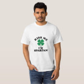 T-shirt Embrassez-moi, Im SPARTIATE (Devant entier)