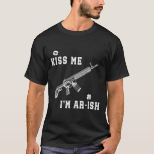 T-shirt Embrassez-moi, je suis Ar-ish Saint-Patrick irland