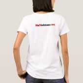 T-shirt Embrassez-moi, je suis bébé juif - poupée - la (Dos)