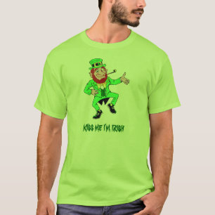 T-SHIRT EMBRASSEZ-MOI JE SUIS IRLANDAIS