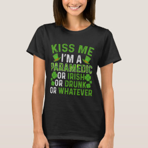 T-shirt Embrassez-moi, je suis irlandais, ivre, peu import