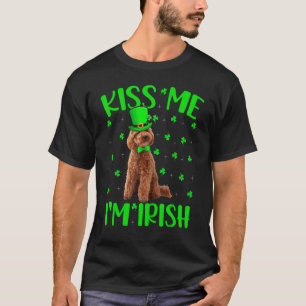 T-shirt Embrassez-moi, je suis un lutin irlandais jouet ca