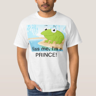 T-shirt Embrassez-moi, je suis un prince !
