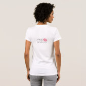 T-shirt Embrassez-moi, LÈVRES - pièce en t légère d'AVON (Dos entier)