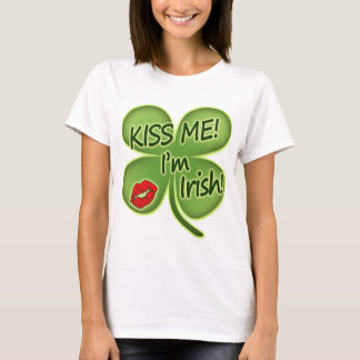T-shirt Embrassez-moi que je suis irlandais