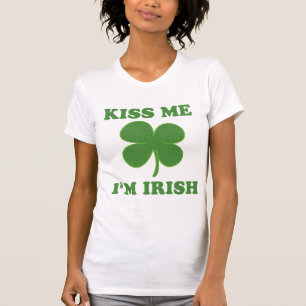 T-shirt Embrassez-moi que je suis irlandais
