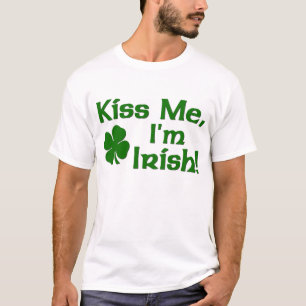 T-shirt Embrassez-moi que je suis irlandais