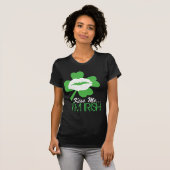 T-shirt Embrassez-moi que je suis irlandais (Devant entier)