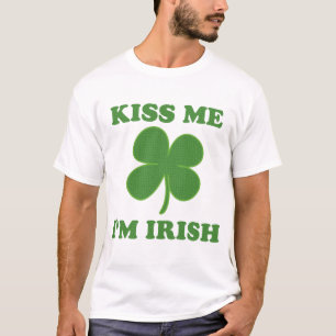 T-shirt Embrassez-moi que je suis irlandais
