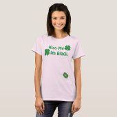 T-shirt Embrassez-moi que je suis noir (Devant entier)