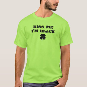 T-shirt Embrassez-moi que je suis noir