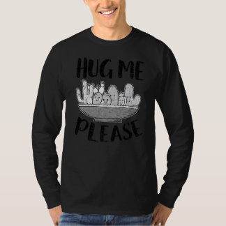 T-shirt Embrassez-Moi S'Il Vous Plaît Bébé Cactus Pour Hom