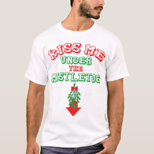 T-shirt Embrassez-moi sous le gui