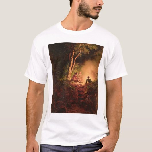 T-shirt Embuscade indienne (1165B) (Devant)