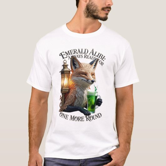 T-shirt Emerald Alibi Fox Graphic Tee (Devant)