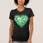 T-shirt Emerald Gem Heart (Devant)