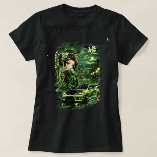 T-shirt Emerald Midnight Touge Tee (Design devant)