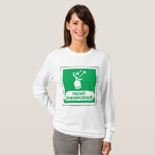 T-shirt Emergency Radar Transponder Safety Sign (Devant entier)