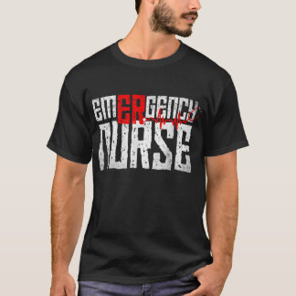 T-shirt Emergency Room Nurse, Regised Nurse RN LP
