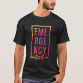 T-shirt Emergency Room Tech Er Tech Er Technician (Devant)