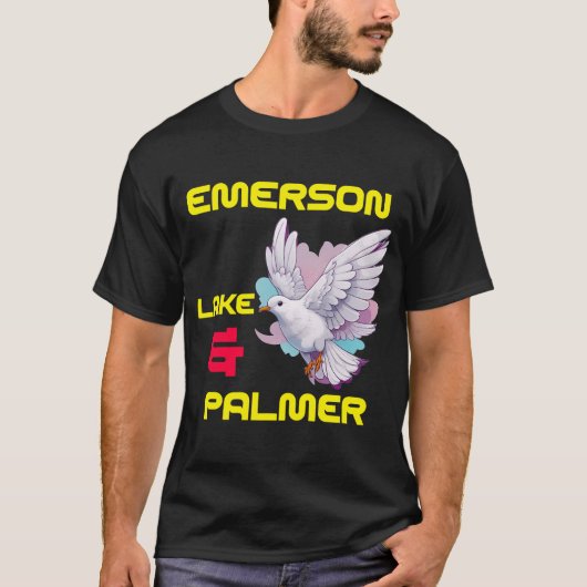 T-shirt Emerson Lake & Palmer ELP (Devant)