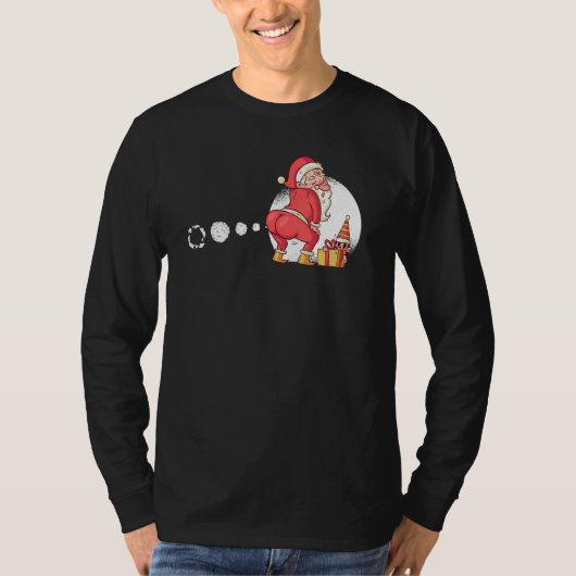 T-shirt Émetteur Santa Claus Ugly F (Devant)