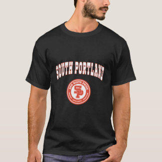 T-shirt Émeutes rouges du lycée de South Portland