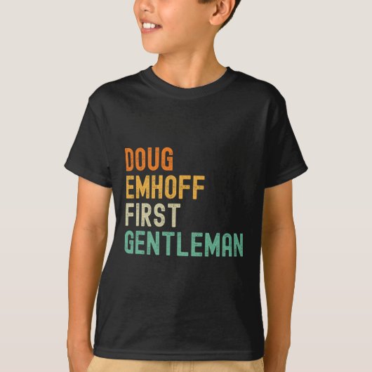 T-shirt Emhoff Comme Premier Mari Kamala Harris (Devant)