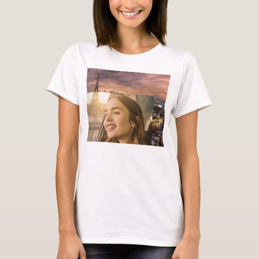 T-shirt emily à paris (Devant)