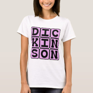 T-shirt Emily Dickinson, poète américaine