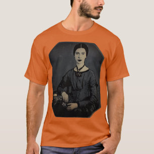T-shirt Emily Dickinson Robot Arc-en-ciel