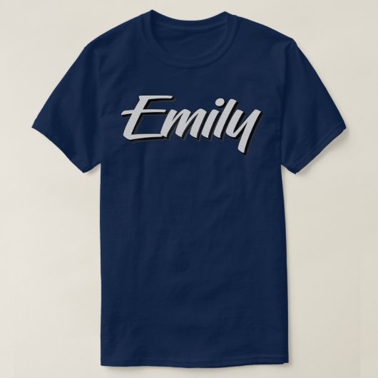 T-shirt Emily Mon Nom Est Emily (Design devant)