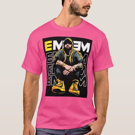 T-shirt Eminem boy gift (Devant)