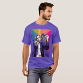 T-shirt Eminem in WPAP Style Colorful boy (Devant entier)